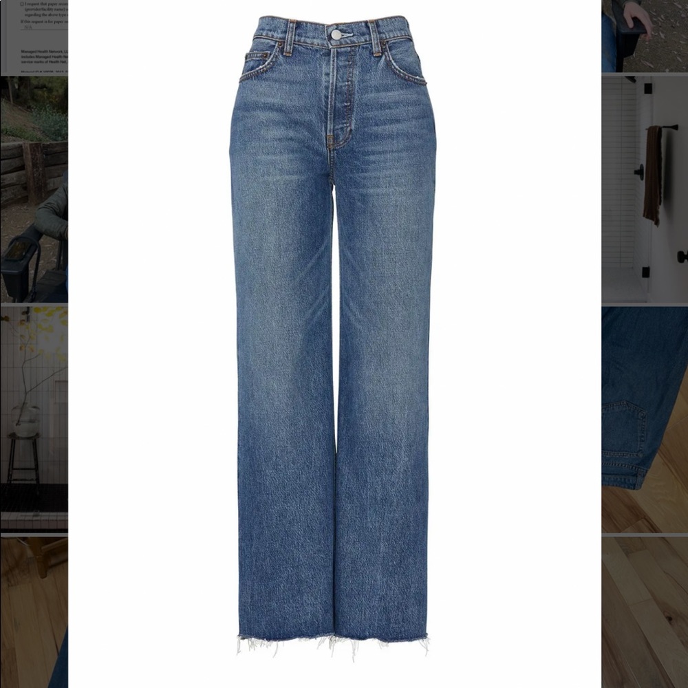 Reformation fawcett jeans